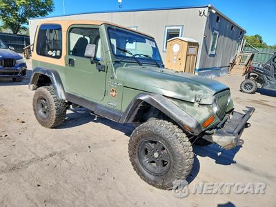 Czwarte zdjęcie samochodu z boku: 1997 JEEP WRANGLER / TJ SAHARA VIN:1J4FY49SXVP496853 - miniatura