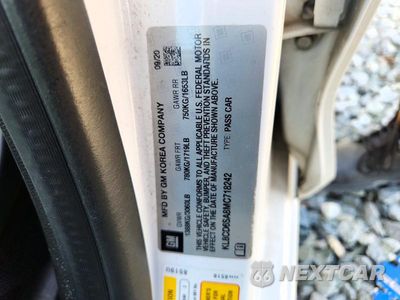Zdjęcie 12 z 12 samochodu: 2021 CHEVROLET SPARK 1LT VIN:KL8CD6SA8MC718242 - miniatura