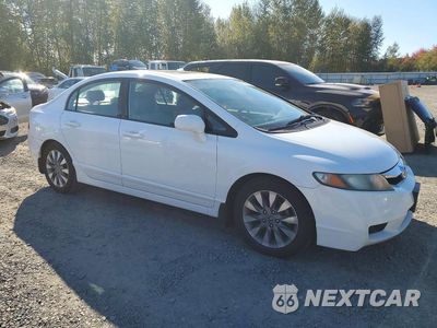 Czwarte zdjęcie samochodu z boku: 2010 HONDA CIVIC EXL VIN:19XFA1F90AE033530 - miniatura