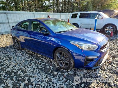 Czwarte zdjęcie samochodu z boku: 2021 KIA FORTE FE VIN:3KPF24AD6ME352121 - miniatura