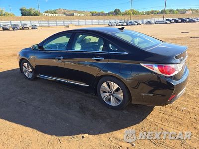 Drugie zdjęcie samochodu z przodu: 2014 HYUNDAI SONATA HYBRID VIN:KMHEC4A45EA108472 - miniatura