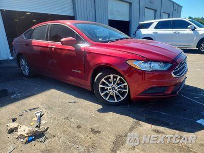Czwarte zdjęcie samochodu z boku: 2017 FORD FUSION SE HYBRID VIN:3FA6P0LU7HR257646 - miniatura