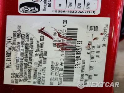 Zdjęcie 12 z 12 samochodu: 2011 FORD FUSION SEL VIN:3FAHP0JA1BR227183 - miniatura