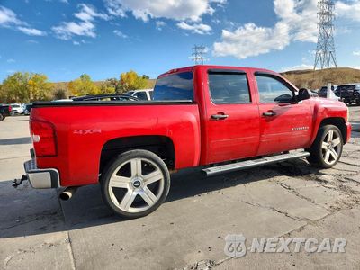Trzecie zdjęcie samochodu z tyłu: 2010 CHEVROLET SILVERADO K1500 LT VIN:3GCRKSE39AG246624 - miniatura