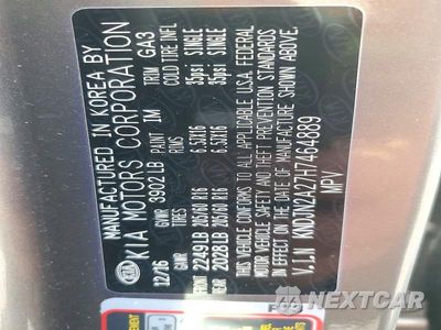 Zdjęcie 13 z 13 samochodu: 2017 KIA SOUL BASE VIN:KNDJN2A27H7464889 - miniatura