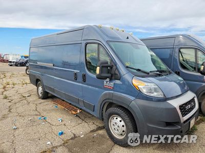 Czwarte zdjęcie samochodu z boku: 2021 RAM PROMASTER 3500 DELIVERY VAN VIN:3C6MRVJG6ME544510 - miniatura