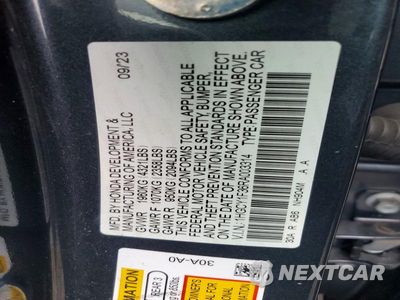 Zdjęcie 13 z 13 samochodu: 2024 HONDA ACCORD EX VIN:1HGCY1F36RA003314 - miniatura