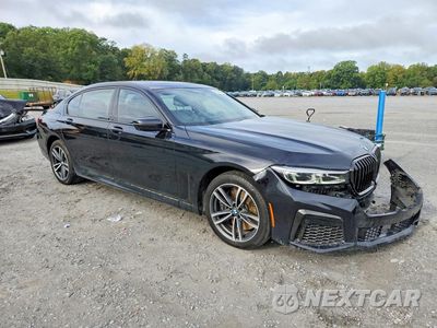 Czwarte zdjęcie samochodu z boku: 2021 BMW 750 XI VIN:WBA7U2C01MCG05322 - miniatura