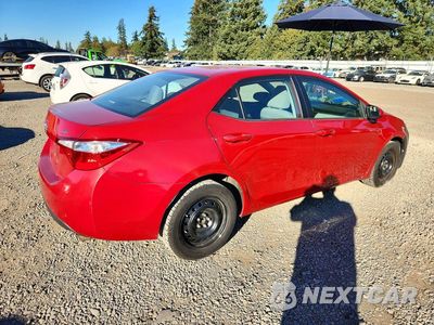 Trzecie zdjęcie samochodu z tyłu: 2016 TOYOTA COROLLA LE VIN:5YFBURHE8GP431817 - miniatura