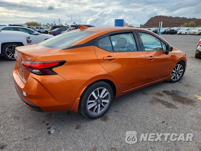 Trzecie zdjęcie samochodu z tyłu: 2020 NISSAN VERSA SV VIN:3N1CN8EV8LL834268 - miniatura
