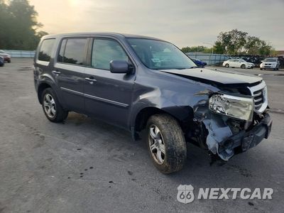Czwarte zdjęcie samochodu z boku: 2014 HONDA PILOT EXL VIN:5FNYF4H51EB044848 - miniatura