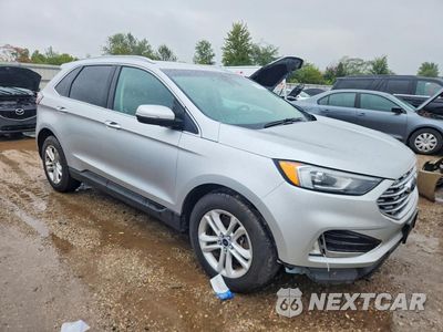 Czwarte zdjęcie samochodu z boku: 2019 FORD EDGE SEL VIN:2FMPK4J96KBC40163 - miniatura