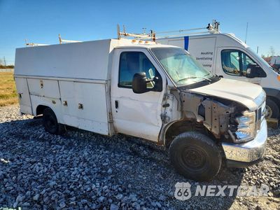 Czwarte zdjęcie samochodu z boku: 2010 FORD ECONOLINE E350 SUPER DUTY CUTAWAY VAN VIN:1FDSE3FL0ADB01106 - miniatura