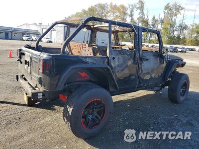 Trzecie zdjęcie samochodu z tyłu: 2012 JEEP WRANGLER UNLIMITED SAHARA VIN:1C4BJWEG2CL216384 - miniatura