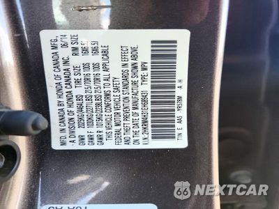 Zdjęcie 13 z 13 samochodu: 2014 HONDA CR-V LX VIN:2HKRM4H31EH689431 - miniatura