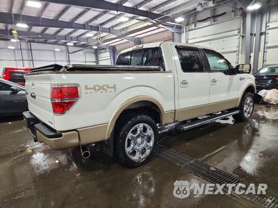 Trzecie zdjęcie samochodu z tyłu: 2013 FORD F150 SUPERCREW VIN:1FTFW1EF2DKE61769 - miniatura