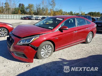 2016 HYUNDAI SONATA HYBRID SE KMHE24L1XGA015567 - główne zdjęcie licytacji z USA - miniatura