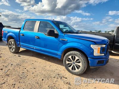 Czwarte zdjęcie samochodu z boku: 2019 FORD F150 SUPERCREW VIN:1FTEW1CP4KKE47182 - miniatura