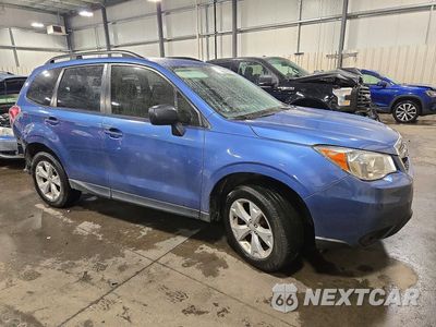 Czwarte zdjęcie samochodu z boku: 2016 SUBARU FORESTER 2.5I VIN:JF2SJABC9GH521945 - miniatura
