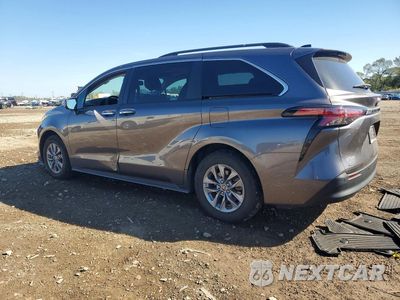 Drugie zdjęcie samochodu z przodu: 2022 TOYOTA SIENNA XLE VIN:5TDYSKFC1NS072775 - miniatura