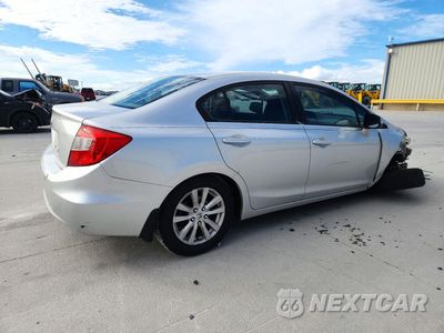 Trzecie zdjęcie samochodu z tyłu: 2012 HONDA CIVIC EX VIN:2HGFB2F87CH311892 - miniatura