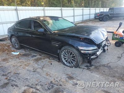 Czwarte zdjęcie samochodu z boku: 2021 GENESIS G80 2.5T VIN:KMTGB4SCXMU046717 - miniatura