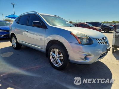 Czwarte zdjęcie samochodu z boku: 2015 NISSAN ROGUE S VIN:JN8AS5MT2FW156180 - miniatura