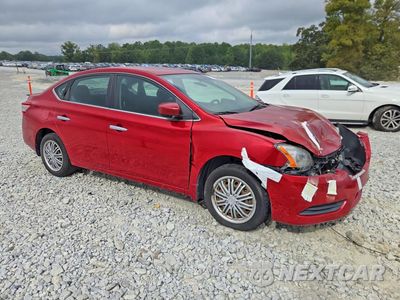 Czwarte zdjęcie samochodu z boku: 2014 NISSAN SENTRA S VIN:3N1AB7AP0EL680241 - miniatura