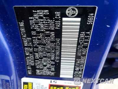 Zdjęcie 12 z 12 samochodu: 2018 TOYOTA CAMRY LE VIN:4T1B11HK8JU612440 - miniatura