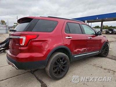 Trzecie zdjęcie samochodu z tyłu: 2017 FORD EXPLORER LIMITED VIN:1FM5K8F80HGB81269 - miniatura