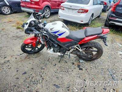 Trzecie zdjęcie samochodu z tyłu: 2015 HONDA CBR300 R VIN:MLHNC5107F5101005 - miniatura