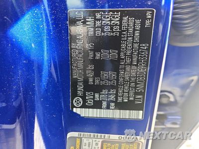 Zdjęcie 13 z 13 samochodu: 2024 HYUNDAI TUCSON SEL VIN:5NMJB3DE9RH336748 - miniatura