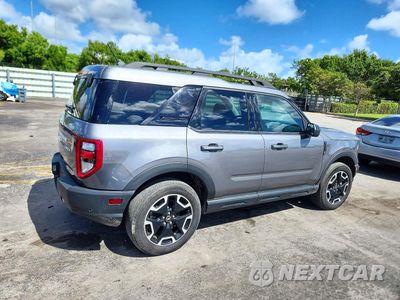 Trzecie zdjęcie samochodu z tyłu: 2023 FORD BRONCO SPORT OUTER BANKS VIN:3FMCR9C60PRD57031 - miniatura