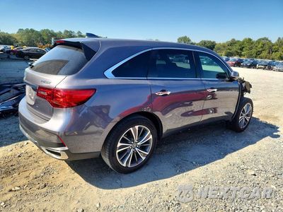 Trzecie zdjęcie samochodu z tyłu: 2019 ACURA MDX TECHNOLOGY VIN:5J8YD3H58KL005989 - miniatura