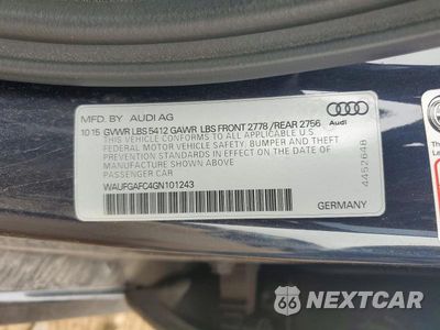 Zdjęcie 12 z 12 samochodu: 2016 AUDI A6 PREMIUM PLUS VIN:WAUFGAFC4GN101243 - miniatura
