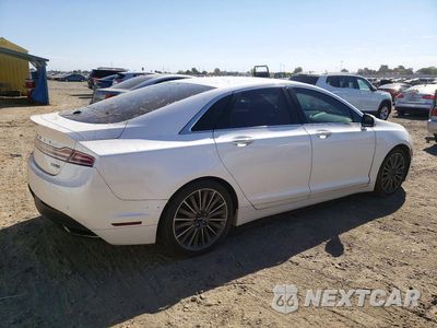 Trzecie zdjęcie samochodu z tyłu: 2016 LINCOLN MKZ VIN:3LN6L2J91GR602096 - miniatura