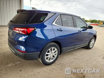 Trzecie zdjęcie samochodu z tyłu: 2022 CHEVROLET EQUINOX LT VIN:3GNAXKEV3NL147950 - miniatura