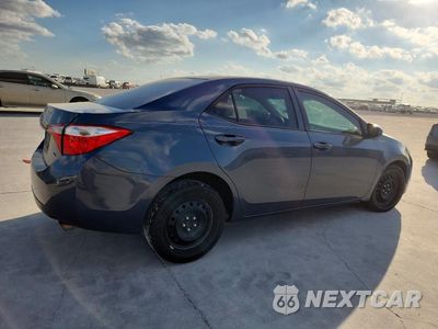 Trzecie zdjęcie samochodu z tyłu: 2014 TOYOTA COROLLA LE VIN:2T1BURHE3EC201048 - miniatura