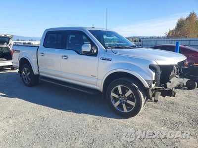 Czwarte zdjęcie samochodu z boku: 2015 FORD F150 SUPERCREW VIN:1FTEW1EG5FKE22648 - miniatura