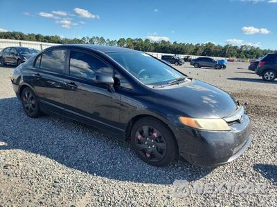 Czwarte zdjęcie samochodu z boku: 2007 HONDA CIVIC LX VIN:1HGFA16527L019787 - miniatura