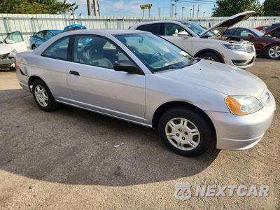 Czwarte zdjęcie samochodu z boku: 2001 HONDA CIVIC LX VIN:1HGEM22521L094768 - miniatura