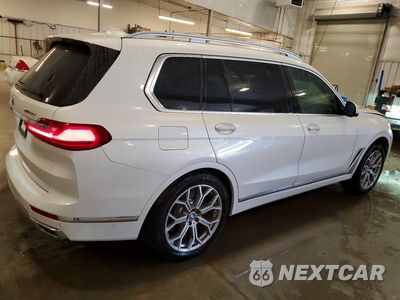 Trzecie zdjęcie samochodu z tyłu: 2019 BMW X7 XDRIVE40I VIN:5UXCW2C57KL087846 - miniatura