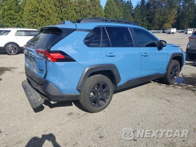 Trzecie zdjęcie samochodu z tyłu: 2022 TOYOTA RAV4 TRD OFF ROAD VIN:2T3S1RFV0NW297626 - miniatura