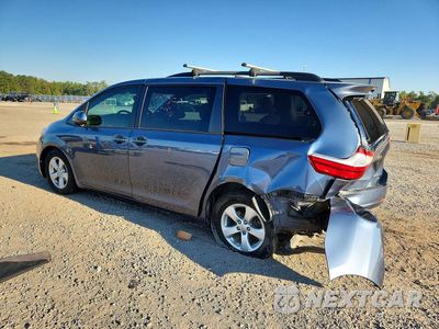 Drugie zdjęcie samochodu z przodu: 2017 TOYOTA SIENNA LE VIN:5TDKZ3DC2HS832081 - miniatura