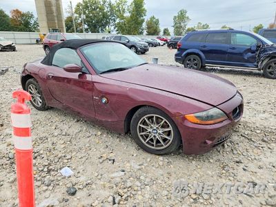 Czwarte zdjęcie samochodu z boku: 2003 BMW Z4 2.5 VIN:4USBT33443LR62525 - miniatura