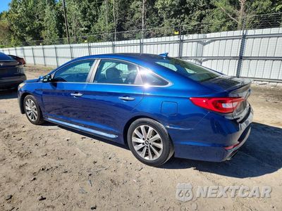 Drugie zdjęcie samochodu z przodu: 2017 HYUNDAI SONATA SPORT VIN:5NPE34AF7HH546591 - miniatura