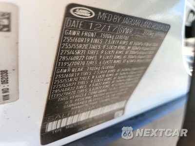 Zdjęcie 13 z 13 samochodu: 2018 LAND ROVER DISCOVERY HSE VIN:SALRR2RK6JA052038 - miniatura