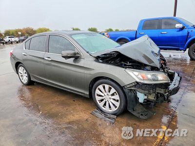 Czwarte zdjęcie samochodu z boku: 2014 HONDA ACCORD EX VIN:1HGCR2F77EA180857 - miniatura