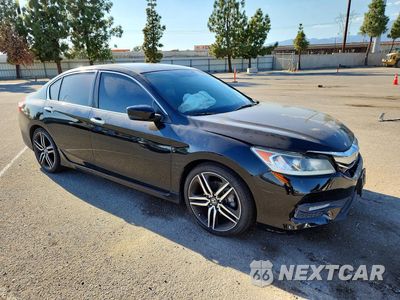 Czwarte zdjęcie samochodu z boku: 2017 HONDA ACCORD SPORT SPECIAL EDITION VIN:1HGCR2F14HA162199 - miniatura