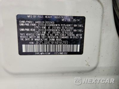Zdjęcie 13 z 13 samochodu: 2015 SUBARU FORESTER 2.5I LIMITED VIN:JF2SJAHC9FH456293 - miniatura